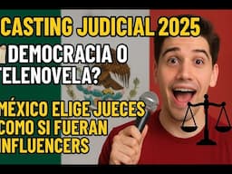 🎤Casting judicial 2025 | 📜¿Democracia o telenovela? ⚖️México elige jueces como si fueran influencers