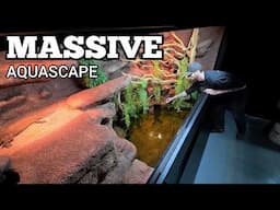 DIY Aquascape For A Paludarium | Naturalistic Reptile & Fish Tank How To