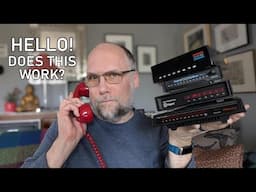How to use phones and modems like it's 1992