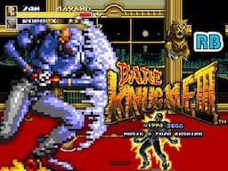 1994 [60fps] MD Bare Knuckle III Zan VeryHard Nomiss ALL