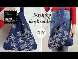 Aprende la Técnica Japonesa de Bordado Sashiko 🏮🪡