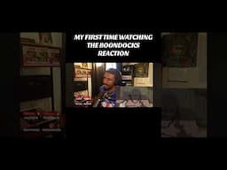 Black Guy’s First Time Watching The Boondocks #theboondocks #firsttime #reaction