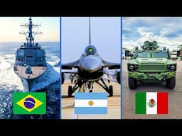 10 Nuevas Compras de Armamento Militar en Latinoamérica (2025)
