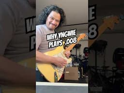 This is why Yngwie plays 8s