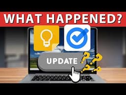 Why Google doesn't update Keep and Tasks