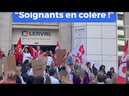 "Soignants en colère": le personnel de Lenval à Nice est en grève