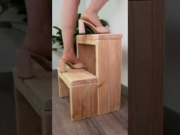 Watch This Step Stool Come Together in 60 Seconds #SHORTS