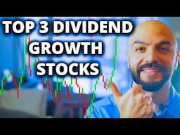 Top 3 Dividend Growth Stocks // Canadian Passive Income