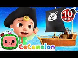 Wheels On The Pirate Ship & More Wheels On The Bus - Songs For Kids | CoComelon 🍉