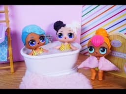 LOL SURPRISE DOLLS Bedtime Routine!