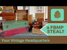 A FBMP Haul!! $200+ worth of boxes and crates!