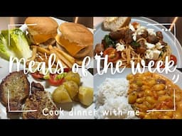 MEALS OF THE WEEK.. Quick & Tasty Meal Ideas! What We Ate This Week🤍