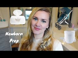 Newborn prep 👶 Nesting at 39 weeks