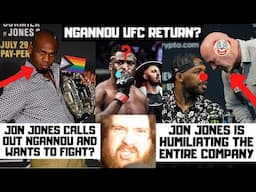 Francis Ngannou Plans UFC RETURN? Jon Jones Calls Him Out? Tom Aspinall Just Wants To Move On!