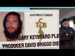 Rest in Peace David Briggs: A Conversation About His Time with Elvis Presley
