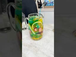 Smurf Blue Sangria #cocktail #drink #wine