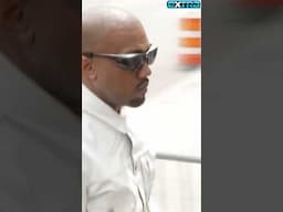 #KanyeWest shows up at the #Diddy trial in NYC.