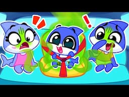 Go on a Trip 🚗 Diaper Change 💩 Safety Rules in The Car | Funny Kids Cartoons by Sharky and Sparky✨