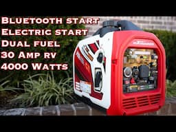 MaxpeedingRODS 4000 watt dual fuel / Bluetooth / electric start.  Possibly a HONDA killer