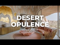 Desert Opulence Interior Design : Where Luxury Meets the Sands : 4K