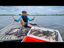 Non-Stop Action Catching SWAMP Catfish on JUG Lines!