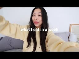 what i eat in a week ⭐️ *simple recipes + realistic balanced home-cooked meals + asian food*