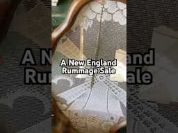 Rummage Sale In New England #vintage #thrifting #newengland