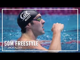 Jack Alexy Closes Out the Meet with Lifetime Best in 50M Freestyle | 2025 Toyota Nationals
