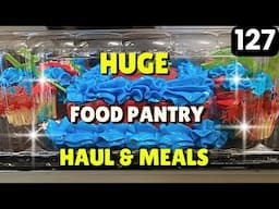 FRUGAL LIVING & Food Pantry Haul 2025 - Food Haul - FOOD BANK - Food Pantry Haul - Frugal Living