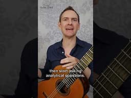 How to Learn More from Watching Guitar Videos #shorts #classicalguitarshed #classicalguitar  #guitar