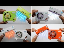 Top 4 Miniature Air Conditioning Unboxing & Test Video || Best Gadgets Solar AC