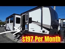 FOR SALE - RV Living CHEAP Rockwood Signature 833BH | $197 Per Month or $39,895