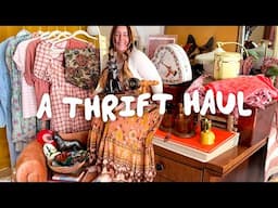 everything i’ve thrifted in the last 4 months!