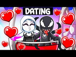 VENOM and GWEN are Dating in Roblox Snapchat!