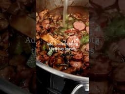 I always thought making gumbo was hard until I did this🤫