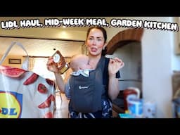 Mini Lidl Food Haul, Easy Family Mid-Week Curry Meal, In My Gardening Era