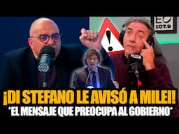 SALVADOR DI STEFANO LE AVISÓ A MILEI EN LO DE MAJUL *EL MENSAJE QUE PREOCUPA AL GOBIERNO*
