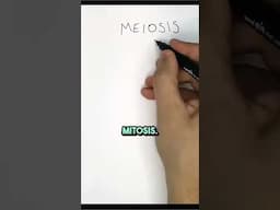 🧬 Mitosis vs. Meiosis in 30 Seconds! 🔍 | Grade 9 GCSE Biology