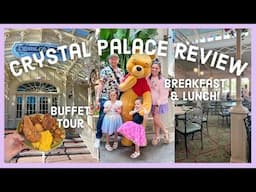 Family Review of Crystal Palace Breakfast AND Lunch at Disney World!