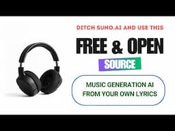 🚀 STOP Paying for SUNO.AI. This Open Source Model does It For FREE