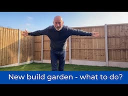 My new garden. Can you do big things with a small space?