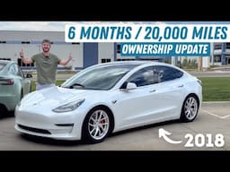6 Months & 20,000 Miles With A 2018 Model 3 Performance! Used Tesla With No Regrets