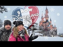 ✨ MAGICAL SNOW DAY AT DISNEY! ❄️🎄 Winter Wonderland Adventure | Disneyland Paris 🇫🇷 | Nov 2024