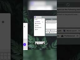 AI Prompt Builder on Logitech MX!