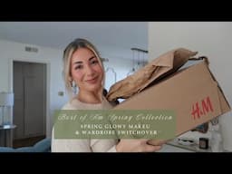 SPRING GLOWY MAKEUP, H&M FINDS & WARDROBE SWITCHOVER | Blair Dalar Khodagholian