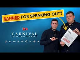 Carnival Corporation BANNED Us From Cruising: Were We Censored?