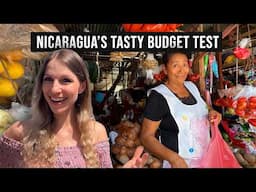 How EXPENSIVE is Nicaraguan Food Really? | $10 Living Abroad Food Challenge!!