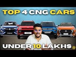 TOP 4 CNG CARS TO BUY IN 2025 || UNDER 10 LAKHS
