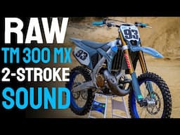 RAW - 2025 TM 300 MX ripping at Cahuilla Creek MX Track !!!