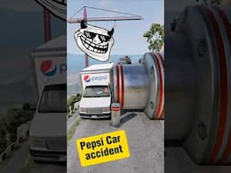 Pepsi car & Cargo van & police car😱💀#trendingshorts #viralvideo #trendingvideo #music #beamngdrive